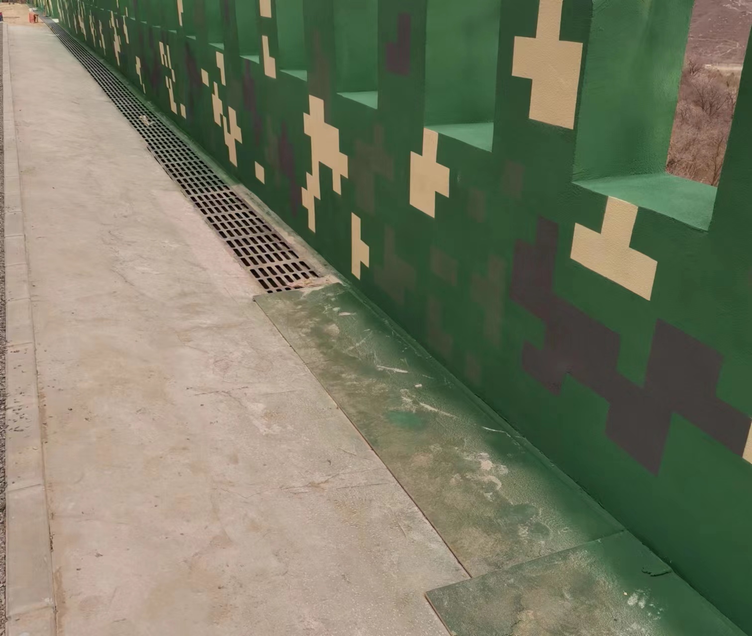 芜湖围墙迷彩喷涂,数迷彩漆