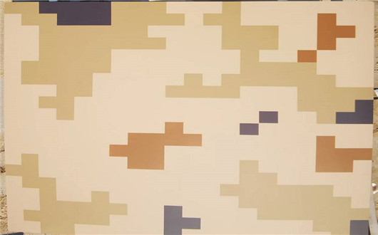 芜湖荒漠迷彩漆喷涂